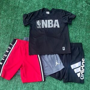 NBA Black Graphic T-Shirt Nike Air Jordan Adidas